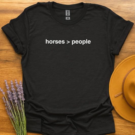 Horses > People