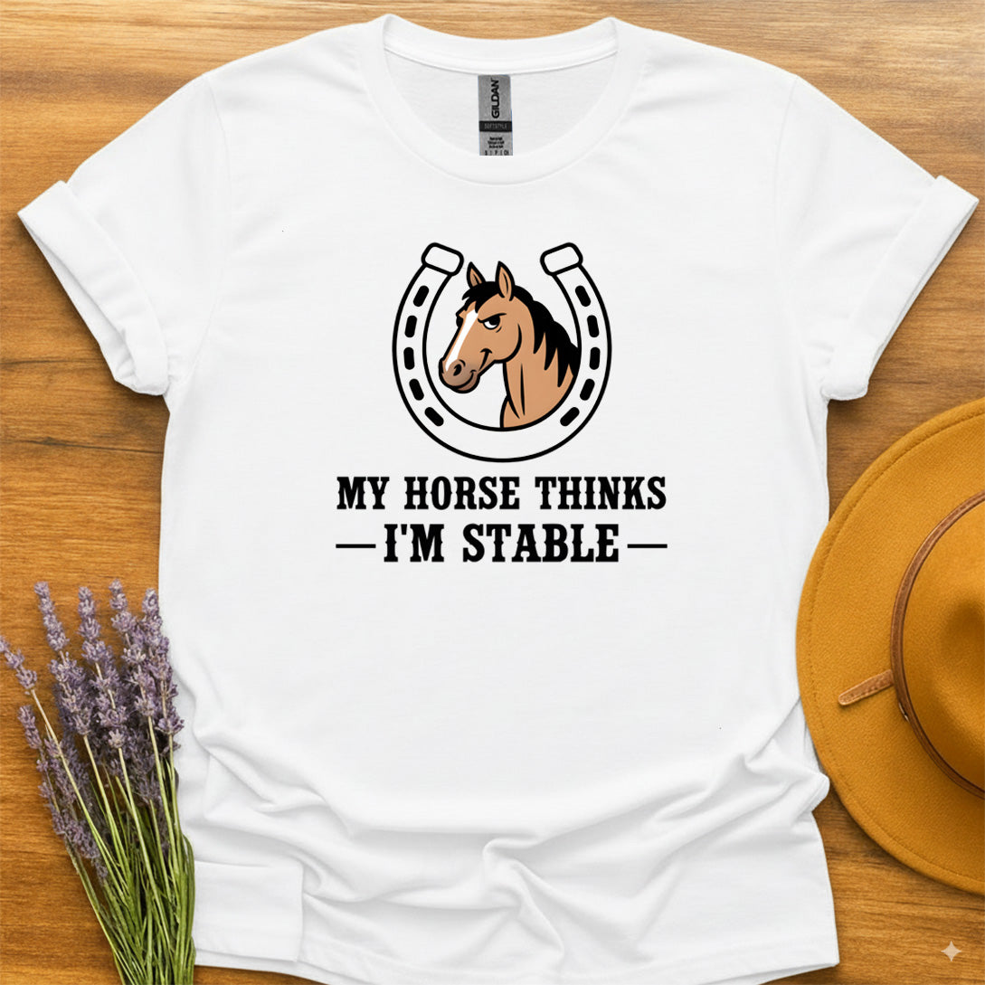 My Horse Thinks I'm Stable