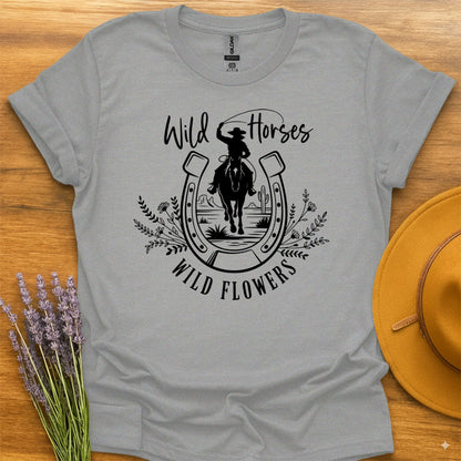 Wild Horses and Flowers