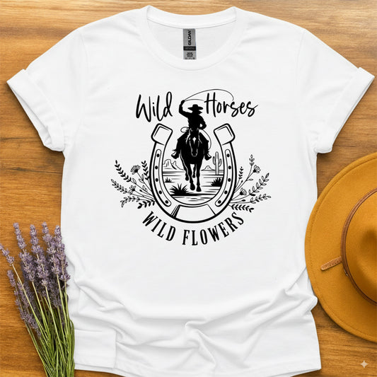 Wild Horses and Flowers