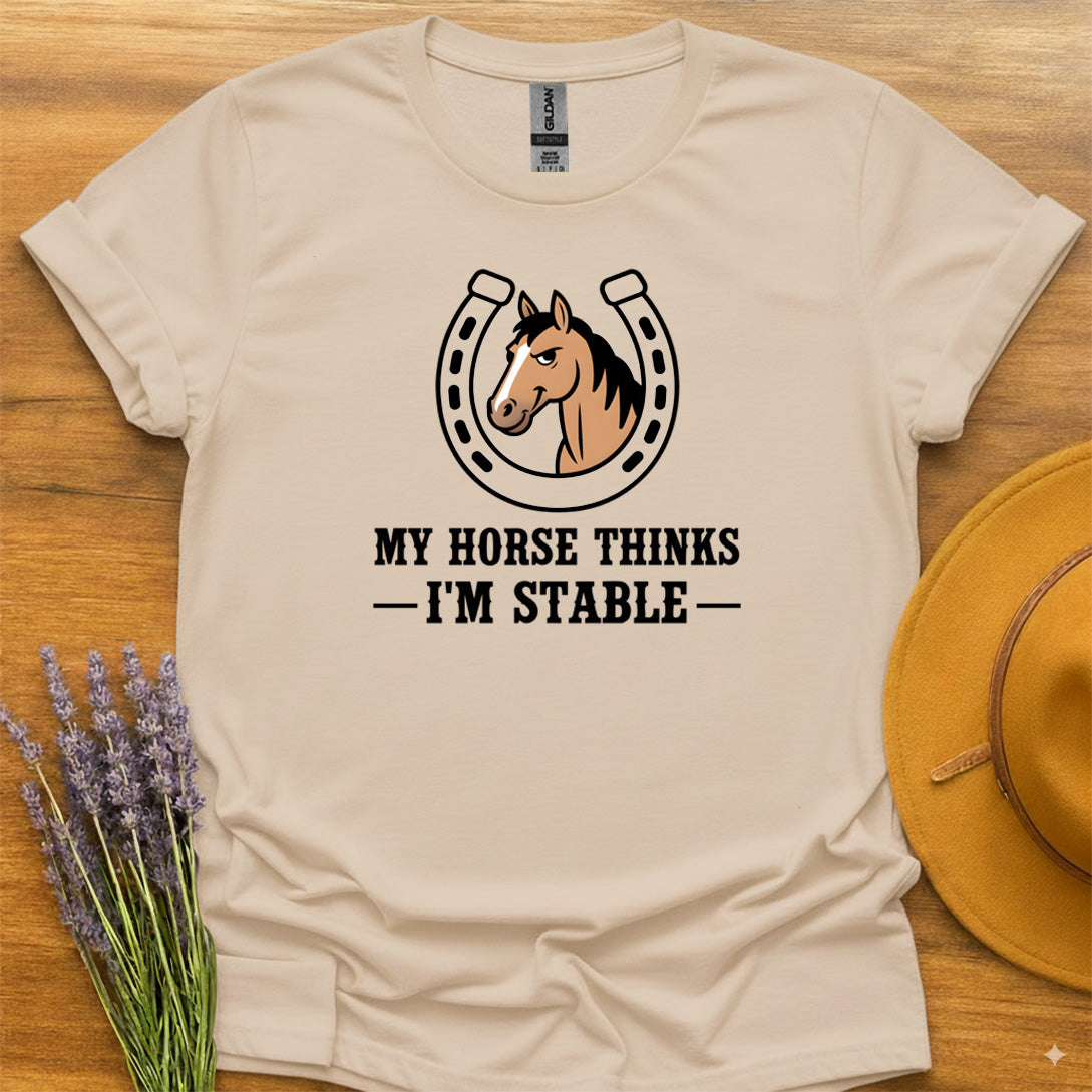 My Horse Thinks I'm Stable