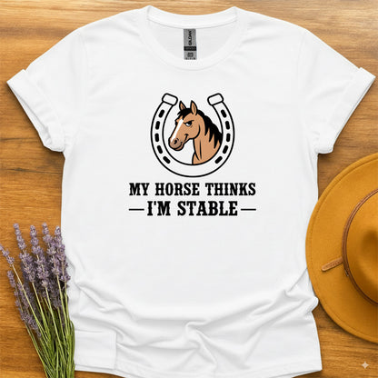 My Horse Thinks I'm Stable