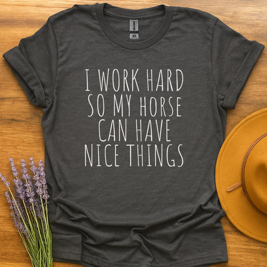 Working Hard For My Horse