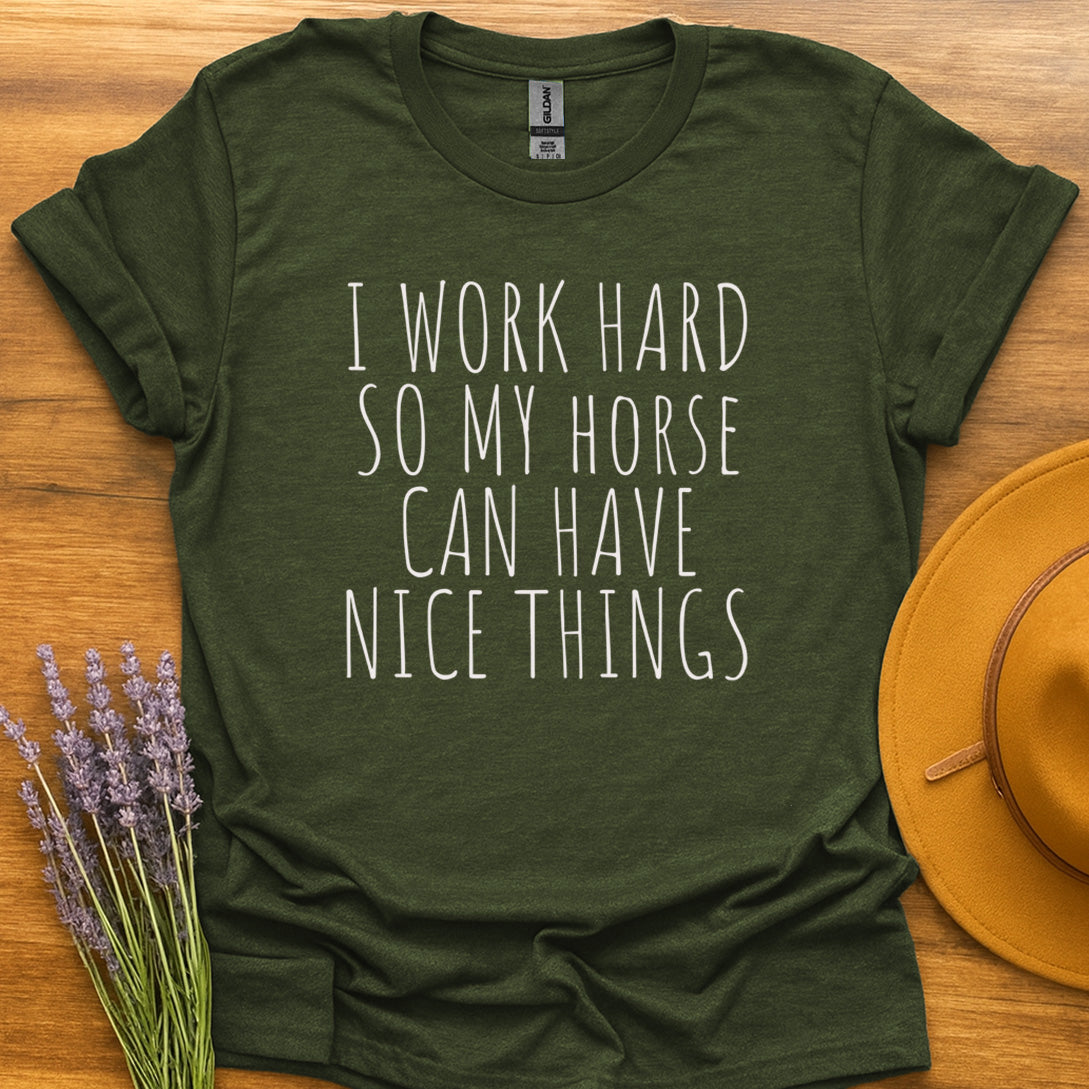 Working Hard For My Horse