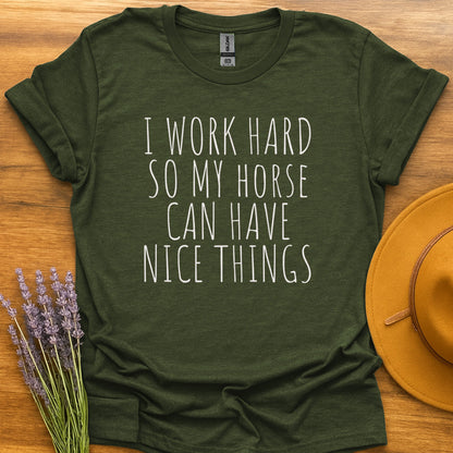 Working Hard For My Horse