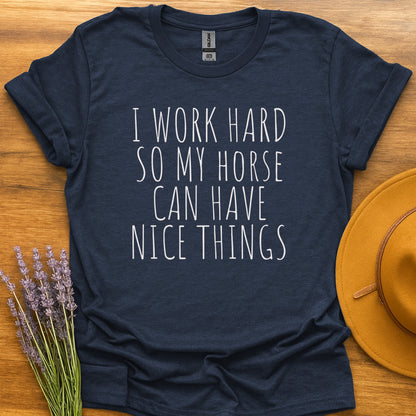Working Hard For My Horse